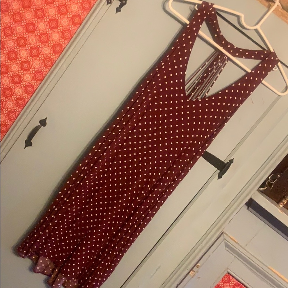 Strappy back dress